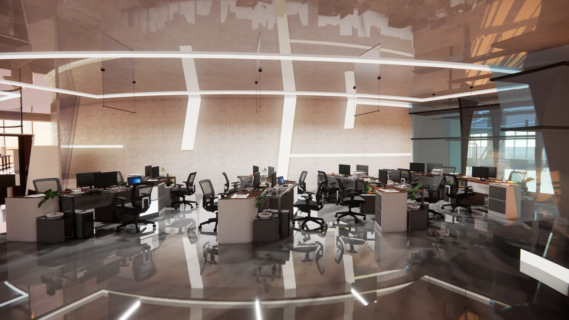 Infinity and Beyond: open coworking floor