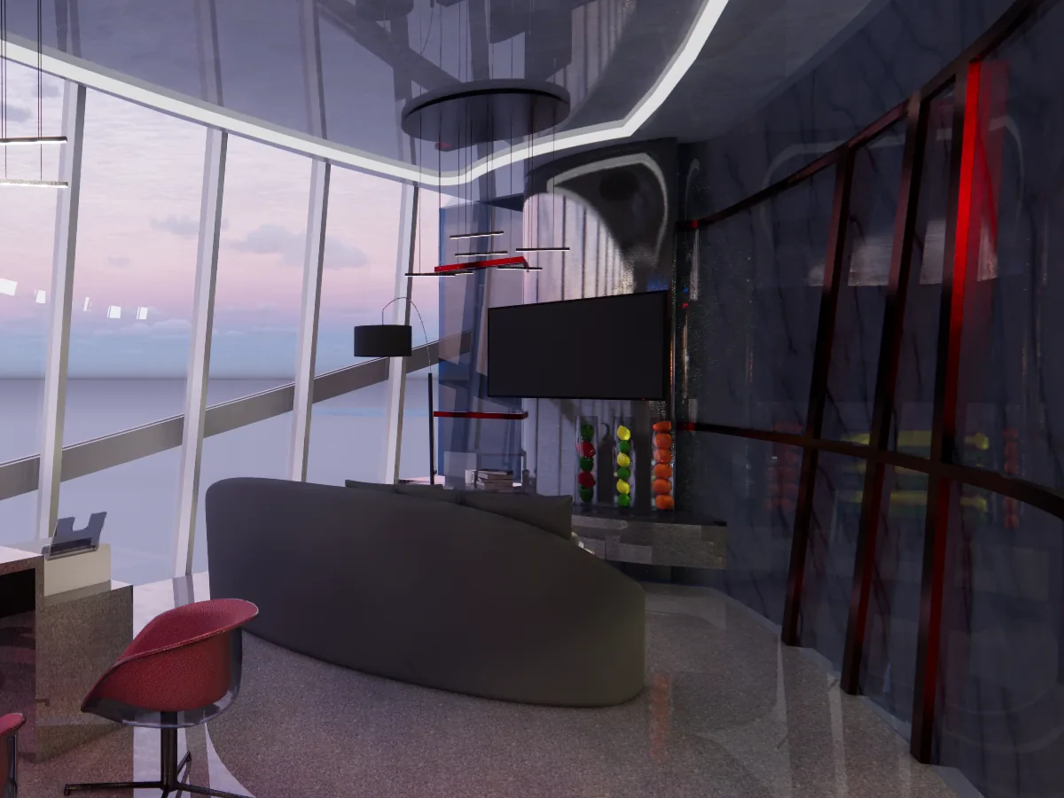 Infinity and Beyond: manager office detail