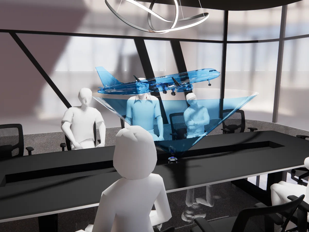 Infinity and Beyond: meeting table detail