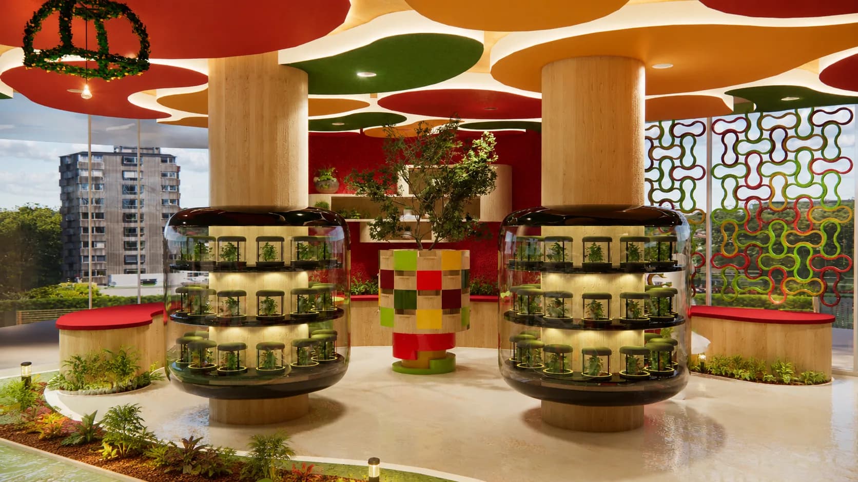 Piece by Piece: interactive bio display